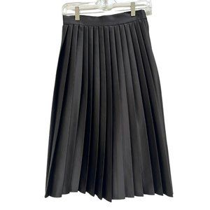 Pleated Midi Skirt